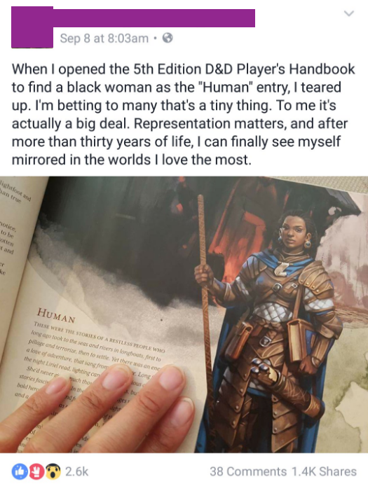 Representation in Dungeons & Dragons