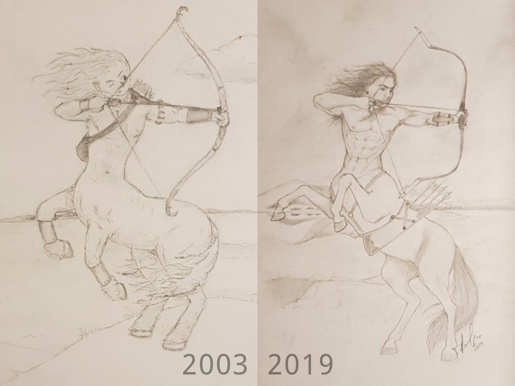 Centaur evolution 